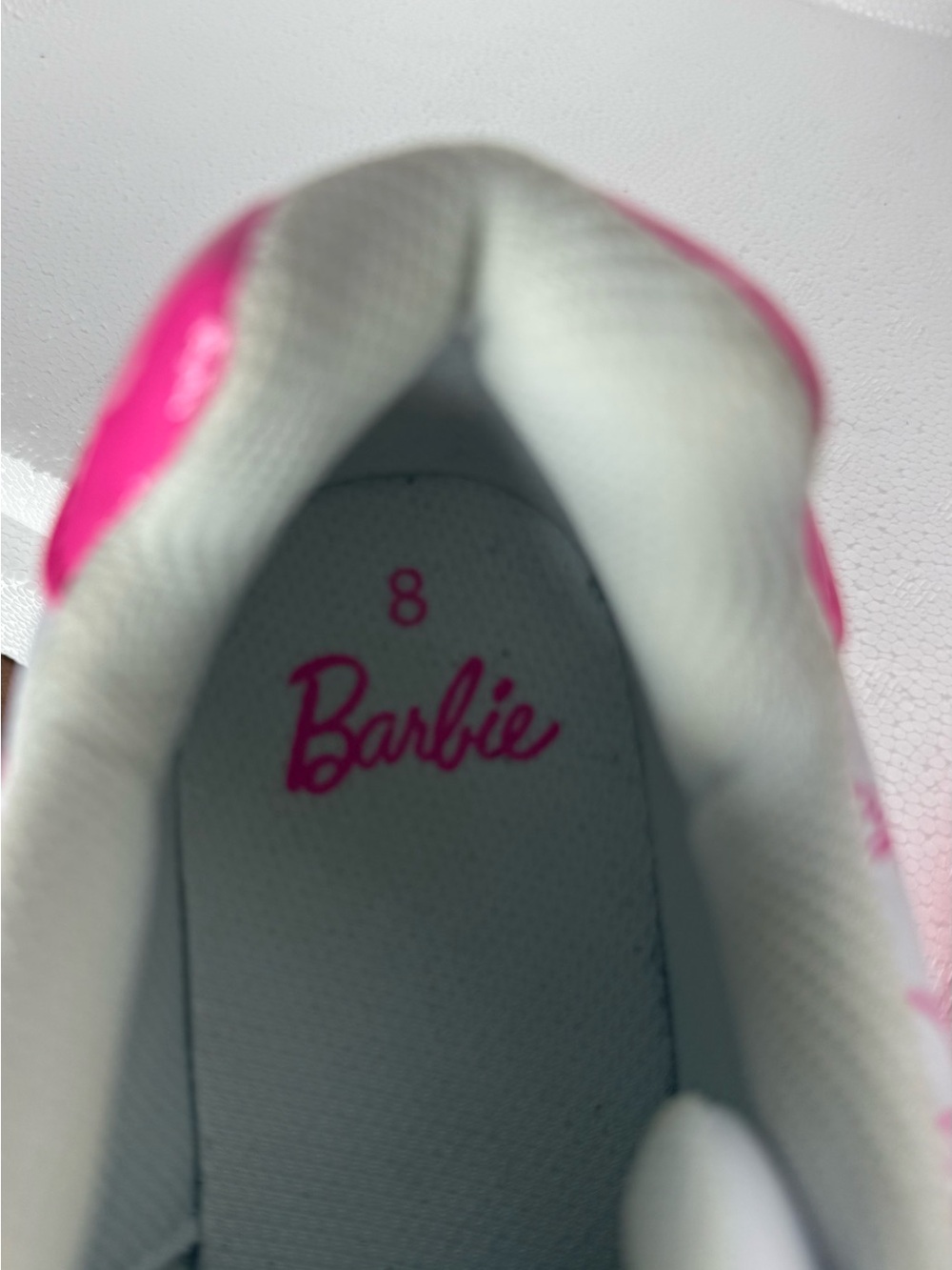 Barbie Logo Pink & Yellow Sneakers - Picture 9 of 13